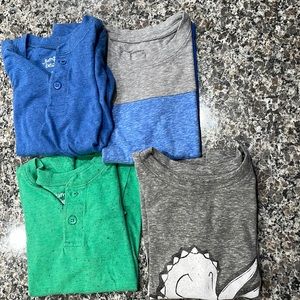 Bundle of four shirts by jumping beans. All 4T boys.